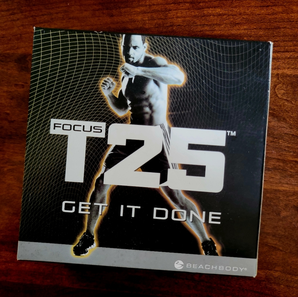 Beachbody Focus T25 DVD set: Alpha, Beta & Gamma